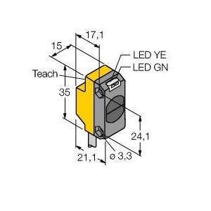 Turck - Lichttaster energetisch Opto Sensor QS18EP6DB Lichttaster
