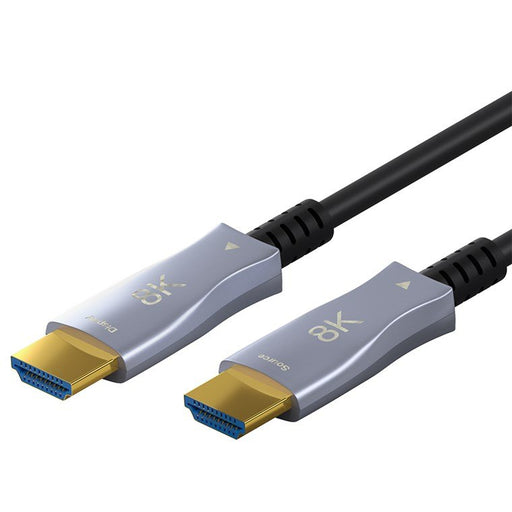 Goobay - Konfektioniertes A/V-Kabel Ultra High-Speed-HDMI-Kab. 65561 optisch,Hybrid