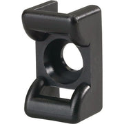 HellermannTyton - Befestigungssockel und -element für Kabelbinder Befestigungssockel KR6G5 PA66 BK 100 18x12mm − 100 Stück
