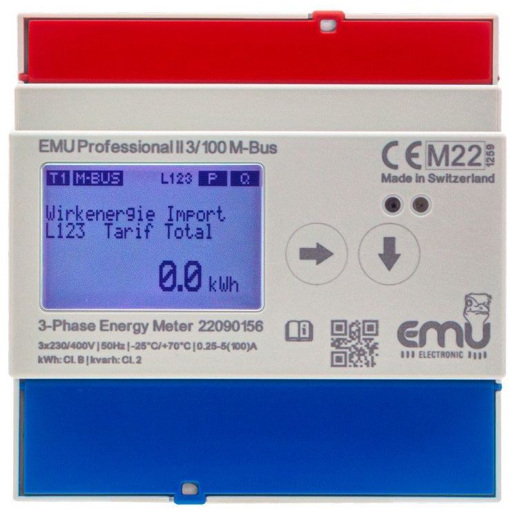 EMU Metering - Elektrizitätszähler Drehstromzähler 3ph. P20A030M