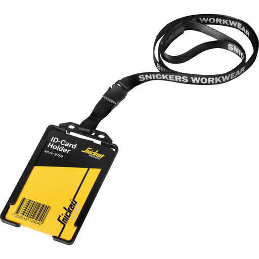 Snickers Workwear - Zubehör/Ersatzteile für persönliche Schutzausrüstung ID-Card Halter 97590400000 One size, sw − 10 Stück