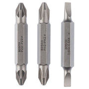 Bosch - Bit-Set Doppelklingenbit-Set, 2607001744 3-teilig S0,6x4,0