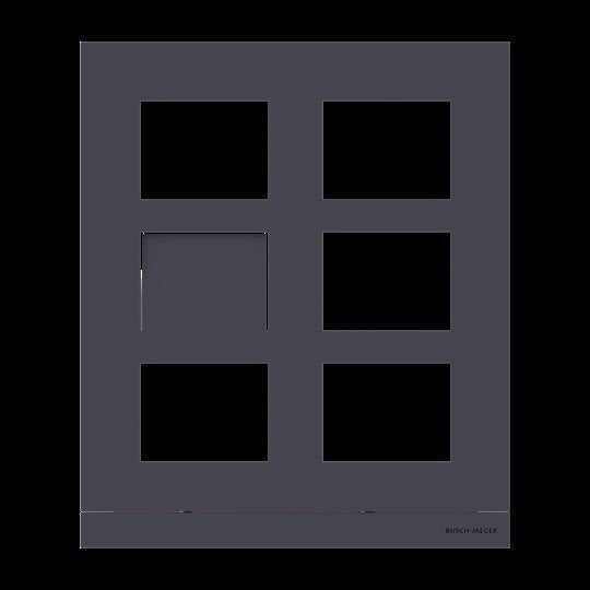 Busch-Jaeger - Montageelement für Türstation Frontplatte Audio 3/4 413912CF-B-03