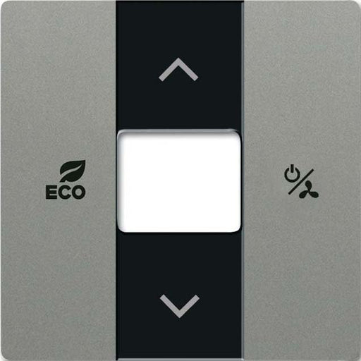 Busch-Jaeger - Bussystem-Tastwippe Zentralscheibe grau/met 6236-803