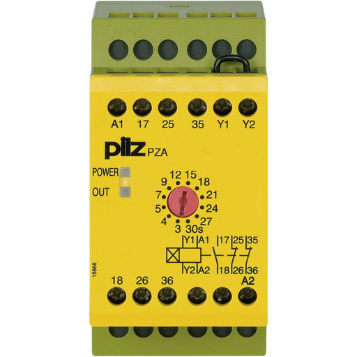Pilz - Zeitrelais Zeitrelais anprechverz. PZA 30 #774030 24VDC 1n/o 2n/c