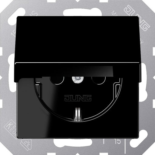 Jung - Steckdose SCHUKO-Steckdose A 1520 BFKL SW schwarz