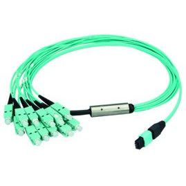 Telegärtner - Patchkabel LWL MPO/MTP Aufteilkb.türk 10m 100011106 MPO PC OM3 SC MM