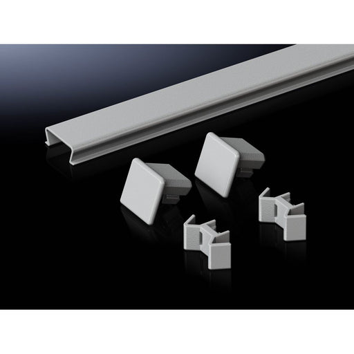 Rittal - Komponente für die Aufstellung/Anreihtechnik (Schaltschrank) Abdeckung Anreihung oben TS 8800.845 T: 400mm Kunststoff