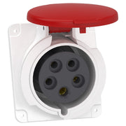 Schneider Electric - CEE-Anbausteckdose (IEC 60309) Industriesteckdose PKF32F435 gew., 32A, 3p+N+E