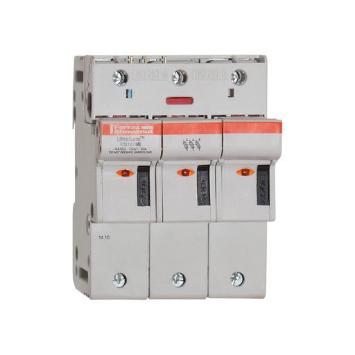 Mersen - Halter für zylindrische Sicherung Sicherungshalter US143NM 14x51 AC/DC750V 50A