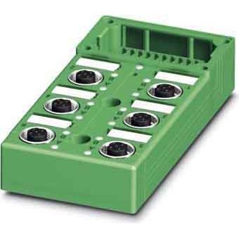 Phoenix Contact - Passiver Sensor-/Aktor-Verteiler (ohne Leitung) Sensor-/Aktor-Box SACB-6/12-L-C GG SCO Grundgehäuse