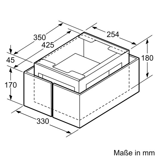 Bosch - Zubehör/Ersatzteile für Dunstabzugshauben Long Life Umluftset DIZ2FX5D1 extern
