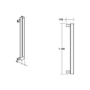 Brumberg Leuchten - Decken-/Wandleuchte LED-Wallwasher 60862646 6000K