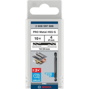 Bosch - Bohrer PRO Metal HSS-G 2608597588 Spiralbohrer mit