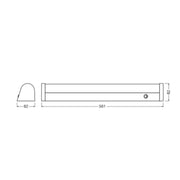 Ledvance - Decken-/Wandleuchte LED-Leuchte 60cm LN MR #4099854401831 840, Schalter