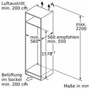Bosch - Kühl-/Gefrierkombination EB-Kühl/Gefrierkombi KIS77AFE0 Serie6