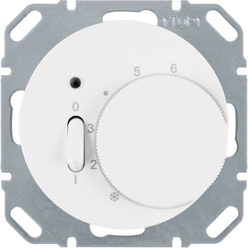 Berker - Raumthermostat Temperaturregler pows/gl 20302089 Öffner/Zentralstück