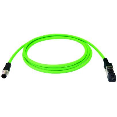 Telegärtner - Daten- und Kommunikationskabel STX M12x1-RJ45 VL 100017293 D-kod. Cat.5