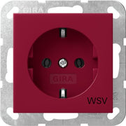 Gira - Steckdose WSV 4188108 Rot