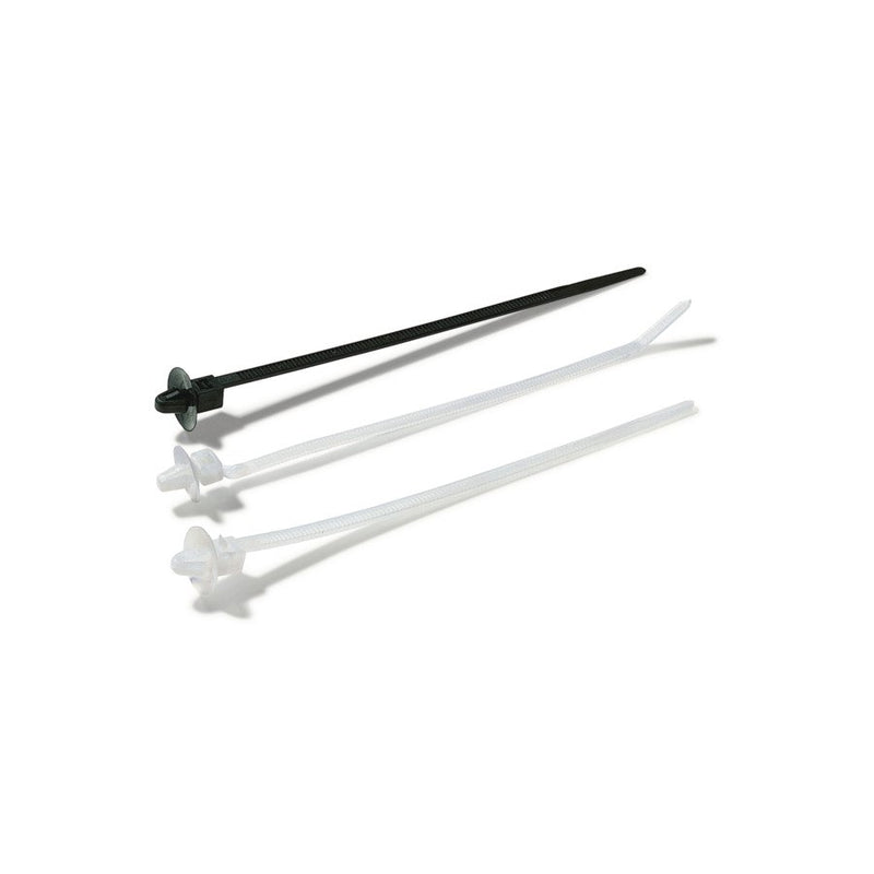 HellermannTyton - Kabelbinder Befestigungsbinder T50MD7PA66HSBK(100) 225x5 − 100 Stück