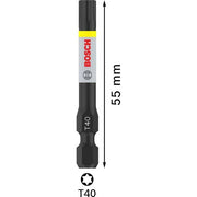 Bosch - Bit PRO Impact Bit, T40 2608522533VE(2) 55 mm, 2-tlg