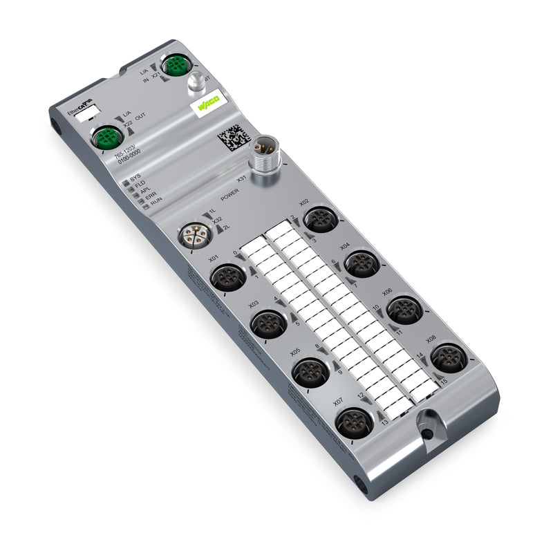 WAGO - Feldbus, Dez. Peripherie - Digitales Ein-/Ausgangs-Modul Digitalausgang 765-1203/100-000 16-Kanal, EtherCAT