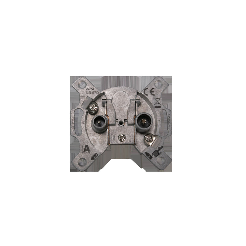 Wisi - Antennensteckdose Universal Antennendose DB 07 D Durchgangsdose,14dB