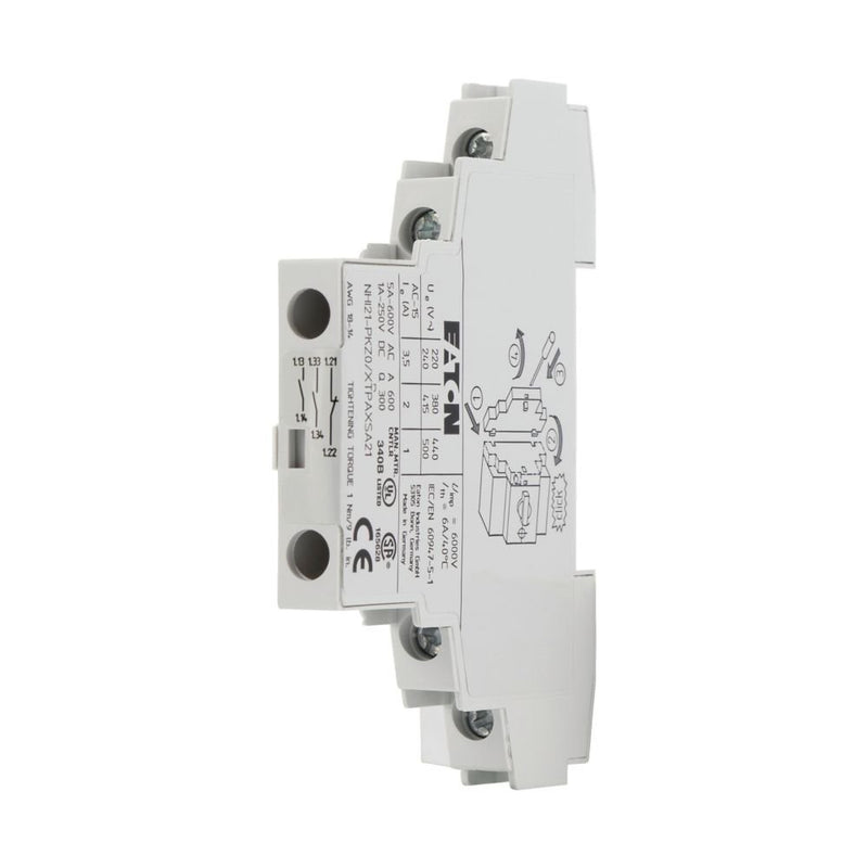 Eaton - Hilfsschalterblock Normal-Hilfsschalter NHI21-PKZ0 2S1Ö