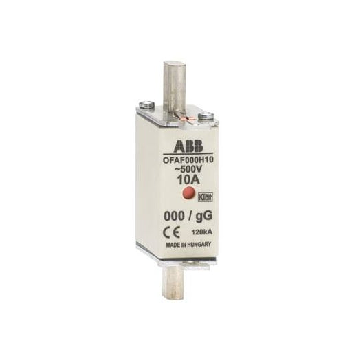 ABB Stotz S&J - Messersicherung NH-Sicherung OFAF000H100 NH 000 100A 500V GG − 9 Stück