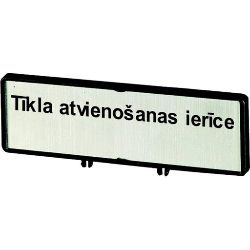 Eaton - Zubehör/Ersatzteile für Niederspannungs-Schalttechnik Träger mit Schild ZFSNT83-T0 T0 T3 P1 48x17mm