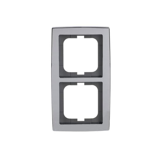 Busch-Jaeger - Abdeckrahmen Rahmen 2-fach 1722-80G chrom glanz