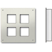 TCS Tür Control - Montageelement für Türstation Frontplatte UP ZAU2007-0030 für 2x2 AMI-Module