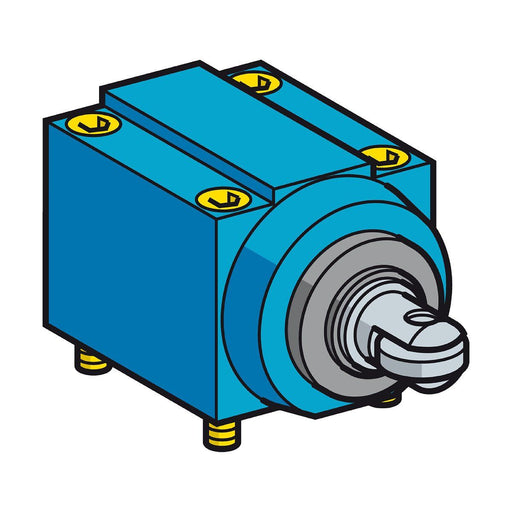 Telemechanique Sensors - Antriebskopf für Positionsschalter/Scharnierschalter Kopf m.Rollenstössel ZC2JE64