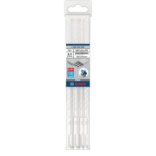 Bosch - Bohrer PRO SDS plus-5X 2608833895VE(10) Hammerbohrer 6,5 x