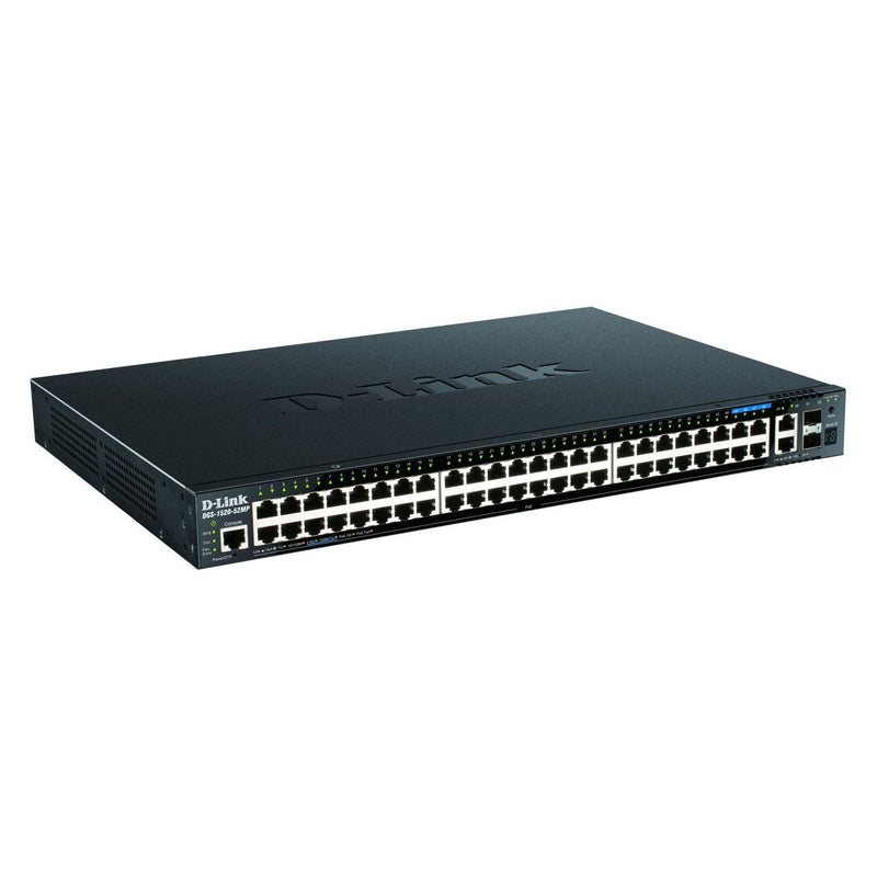 DLink - Netzwerk Switch Gigabit Stack Switch DGS-1520-52MP/E 52-Port, 4x 2.5 GE