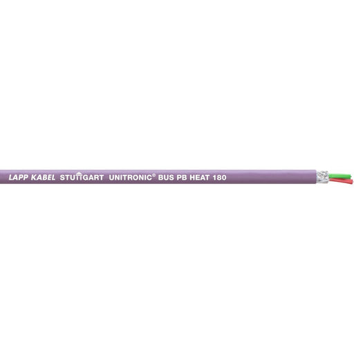 Lapp Kabel&Leitung - Daten- und Kommunikationskabel UNITRONIC BUS PB HEAT 180 3031981/500 1x(2x0,64) − 500 Meter