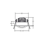 Brumberg Leuchten - Downlight/Strahler/Flutlicht LED-Einbaustrahler 230V 33355083