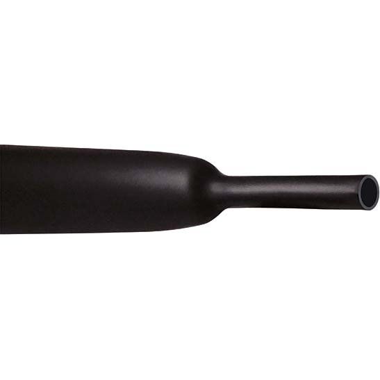 Cellpack - Schrumpfschlauch SRUM 12-4/m sw mit Kleber − 100 Meter