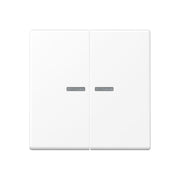 Jung - Bussystem-Tastsensor KNX RF Taster 2fach A 10921 ST RF BF WWM Thermoplast lackiert