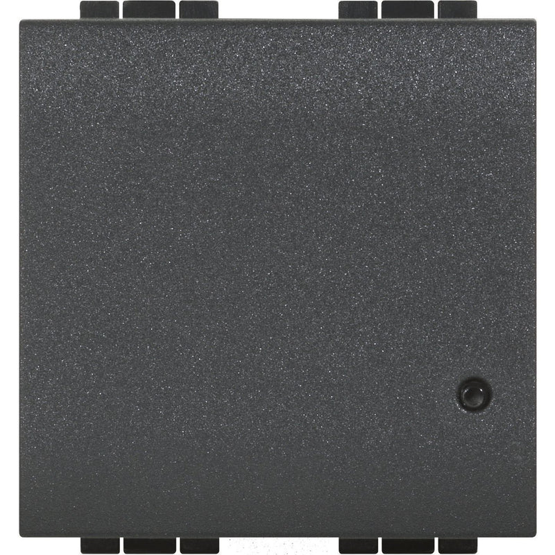 Legrand (BT) - Elektronischer Schalter Tastdimmer Bticino L4413CM2 2-module, anthrazit