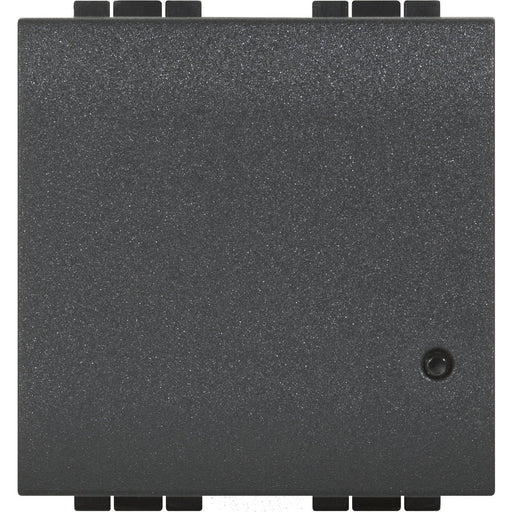 Legrand (BT) - Elektronischer Schalter Tastdimmer Bticino L4413CM2 2-module, anthrazit