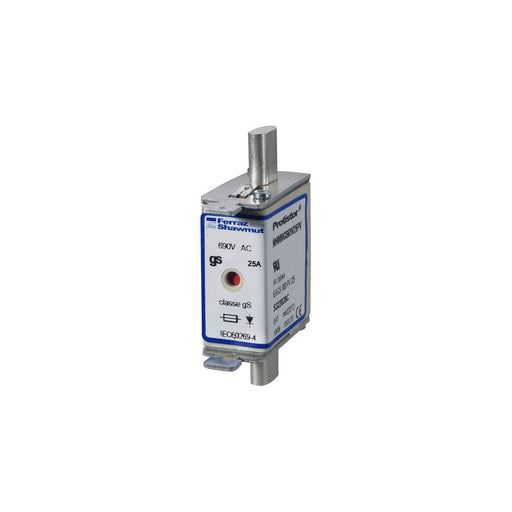 Mersen - Messersicherung Sicherungseinsatz NH gS NH000GS69V40PV Gr.000 40A sfü KM − 3 Stück