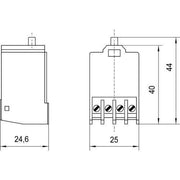 Stahl - Hilfsschalterblock Kontaktelement 8080/1-1 S/Ö ERSATZ Kontaktel