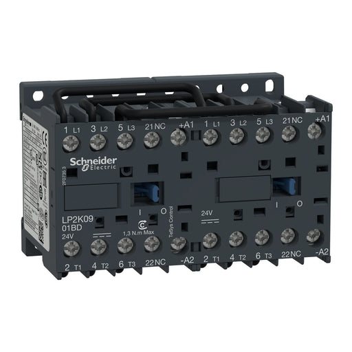 Schneider Electric - Schützkombination Wendeschütz LP2K0901BD 9A 24V DC