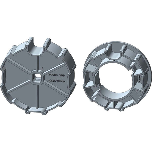 DELTA DORE - Zubehör/Ersatzteile für Tor-/Rollladenantriebe Adapter-Set Medium AM45-D85FR RTS/C/B f. 78 Fl/Rnd