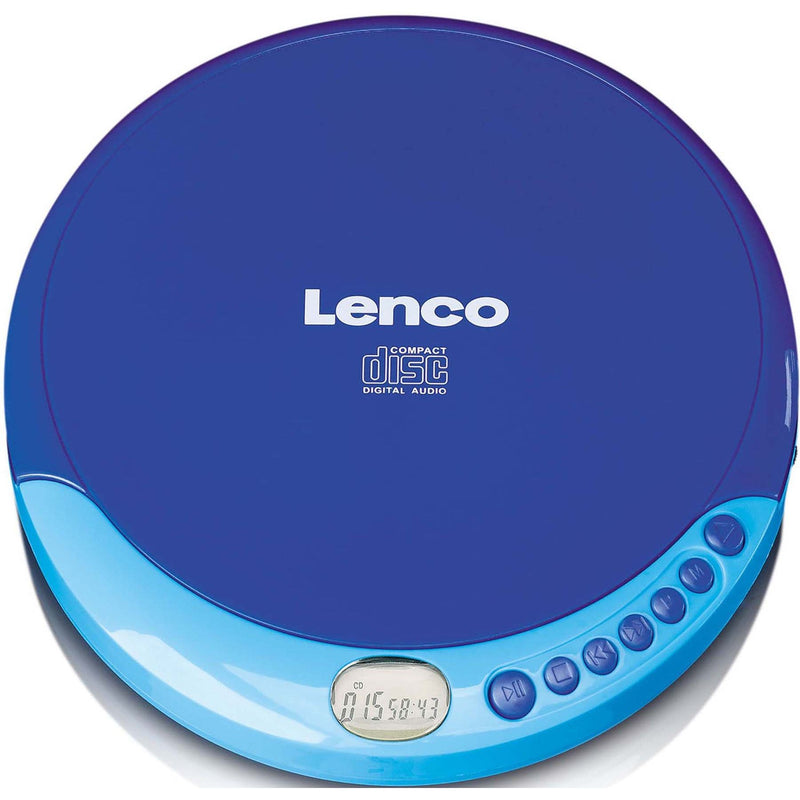 LENCO - CD-Player portable CD-Player CD-011 Blue portable