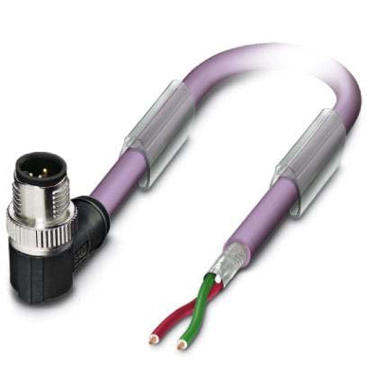 Phoenix Contact - Konfektioniertes Sensor-Aktor-Kabel Bussystem-Kabel SAC-2P-MRB #1403631 12MBit/s 2-pol. vio
