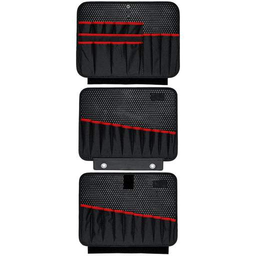 Knipex - Werkzeugset Ersatz-Werkzeugtafeln 00 21 99 V16 für 00 21 06 (3x)