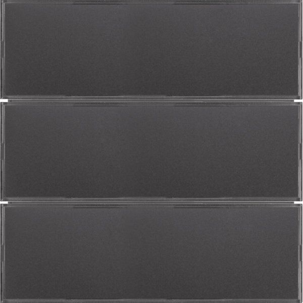 Berker - Bussystem-Tastsensor Tastsensor 3f. anth/alu 80163785