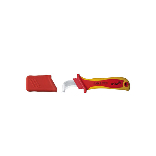 Wiha - Abisolier-/Abmantelwerkzeug Abmantelungsmesser 246 78 SB 1.000VAC für Rundkabel